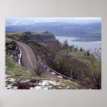 Carretera histórica del río Columbia Posters