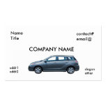 carro compacto plantilla de tarjeta de negocio