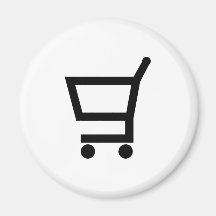 Carro de la compra iman para frigorífico