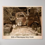Carro de los pescados de B.O. Poster