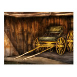 Carro - el carro de la familia tarjeta postal