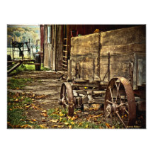 Carro viejo de Amish Arte Fotográfico