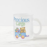 Carro y oso del juguete tazas de café