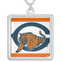 CarrollTigerSign 2 Colgantes Personalizados
