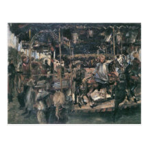 Carrusel de Lovis Corinto Postal