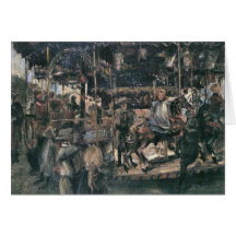 Carrusel de Lovis Corinto Tarjetón