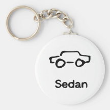 Carstrology - sedán llaveros personalizados