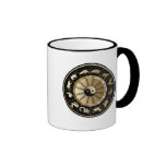 Carta china del zodiaco - año del conejo taza de café