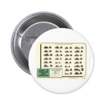 Carta de la identificación del tanque ligero de WW Pins