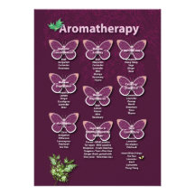Carta del Aromatherapy en Borgoña Invitaciones Personales