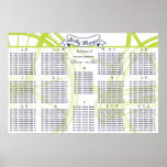 Carta del asiento de la huésped de la bicicleta de posters