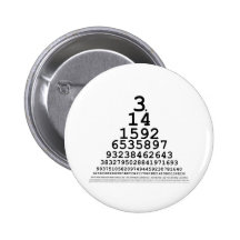 Carta del pi -- Regalos y camisetas de la matemáti Pins