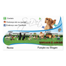 Cartão de Visita Serviços a Animais
