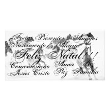 cartão natal cartões com foto personalizados