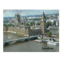 cartao postal de londres
