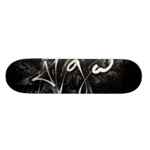 Cartas en fuego artificial - patinetas personalizadas