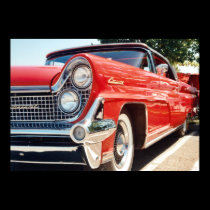 Cartel convertible continental 1959 de Lincoln posters