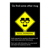 Cartel de la conciencia de la seguridad de la inge posters