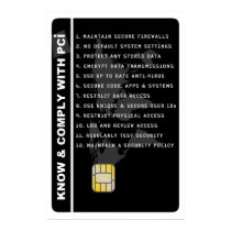 Cartel de la conciencia de la seguridad del PCI posters