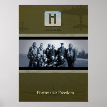 Cartel de película de "H" Impresiones