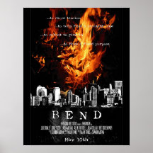 Cartel de película de la curva poster