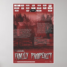 Cartel de película de la propiedad de la familia posters
