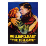 Cartel de película de la puerta de peaje de Guille Tarjetas