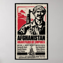Cartel de película pacifista de Afganistán Impresiones