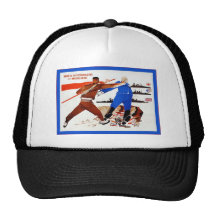 Cartel de URSS del vintage Gorro