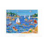 Cartel del arte: Domingo que navega Fowey por el t posters