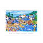 Cartel del arte: Pescadores de langosta, Cadgwith, posters