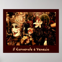 Cartel del carnaval de Venecia Poster