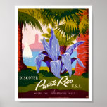 Cartel del vintage de Puerto Rico posters