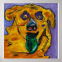 Cartel Sydnie del arte del perro Impresiones