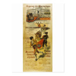 Cártel Toros Barcelona - tauromaquia Matador Tarjeta Postal