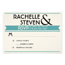 Cartelera que casa RSVP Comunicado Personalizado