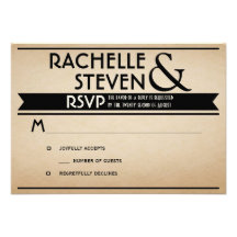 Cartelera que casa RSVP Comunicados Personalizados