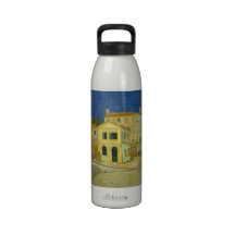 Casa amarilla de Van Gogh (F464) Botallas De Agua