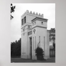 Casa asiria, exposición universal, París Poster