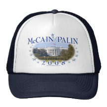 Casa Blanca 2008 de McCain Palin Gorros