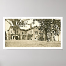 Casa de verano de Abraham Oakey Pasillo en las col Poster