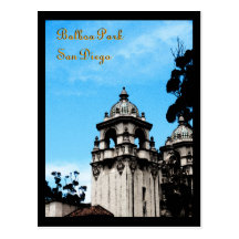 Casa Del Prado Theater, parque del balboa, San Die Tarjetas Postales