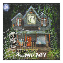 Casa encantada de Halloween Anuncio