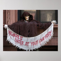Casa encantada de Halloween Posters