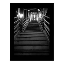 Casa-Escaleras del arte del Postal-Amor