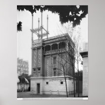 Casa fenicia, exposición universal, París Poster