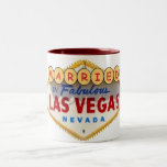 Casado en la taza fabulosa de Las Vegas