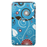 Casamata azul del diseño del arte iPod touch Case-Mate cárcasa