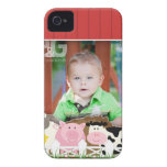 Casamata Barely There del iPhone 4/4S de la granja Case-Mate iPhone 4 Funda