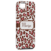 Casamata de encargo del iPhone 5 del estampado leo iPhone 5 Carcasa